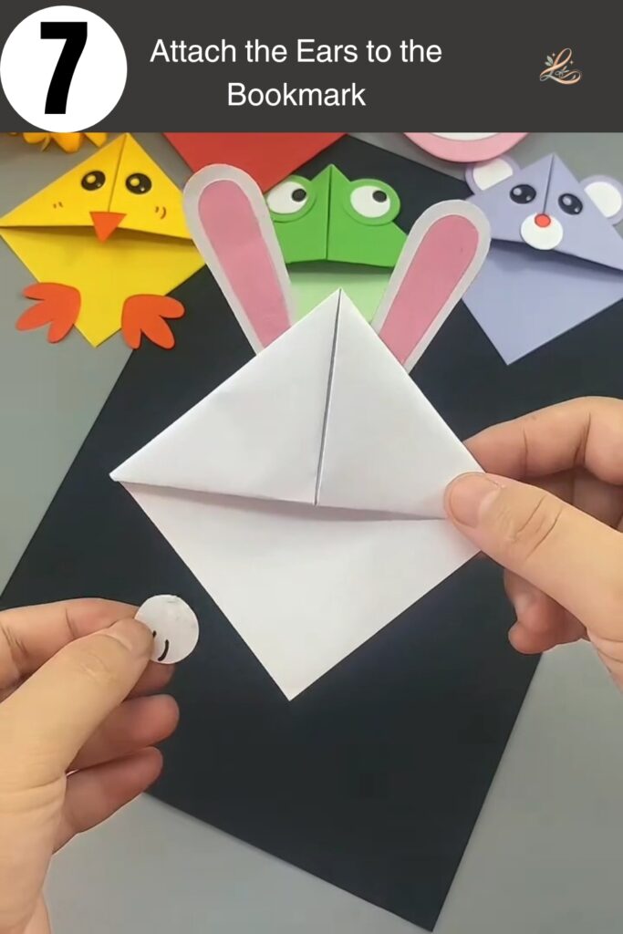 Attach the Ears to the Bookmark