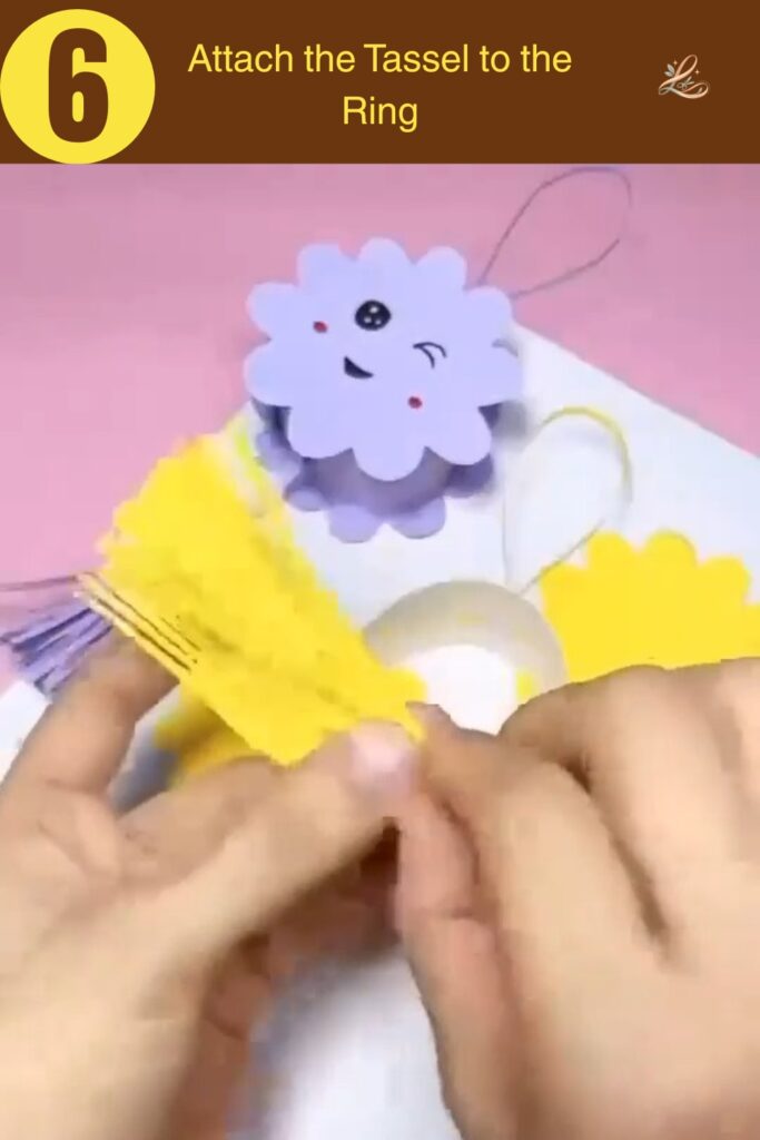 Attach the Tassel to the Ring