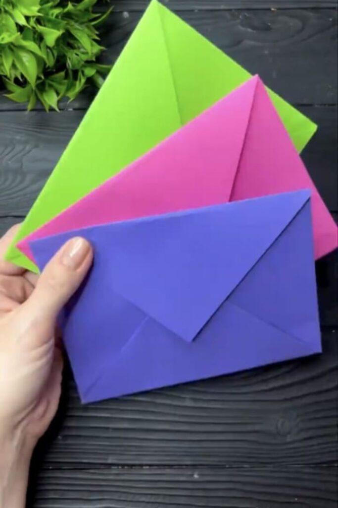 Easy Paper Envelope Craft