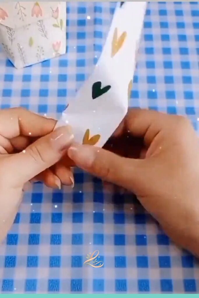 Roll the Paper Into a Cylinder Shape
