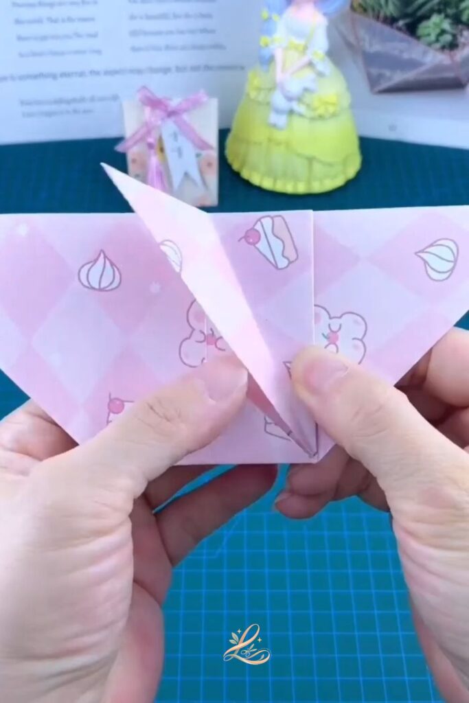 Step 3 Fold the Paper in Half the Other Way