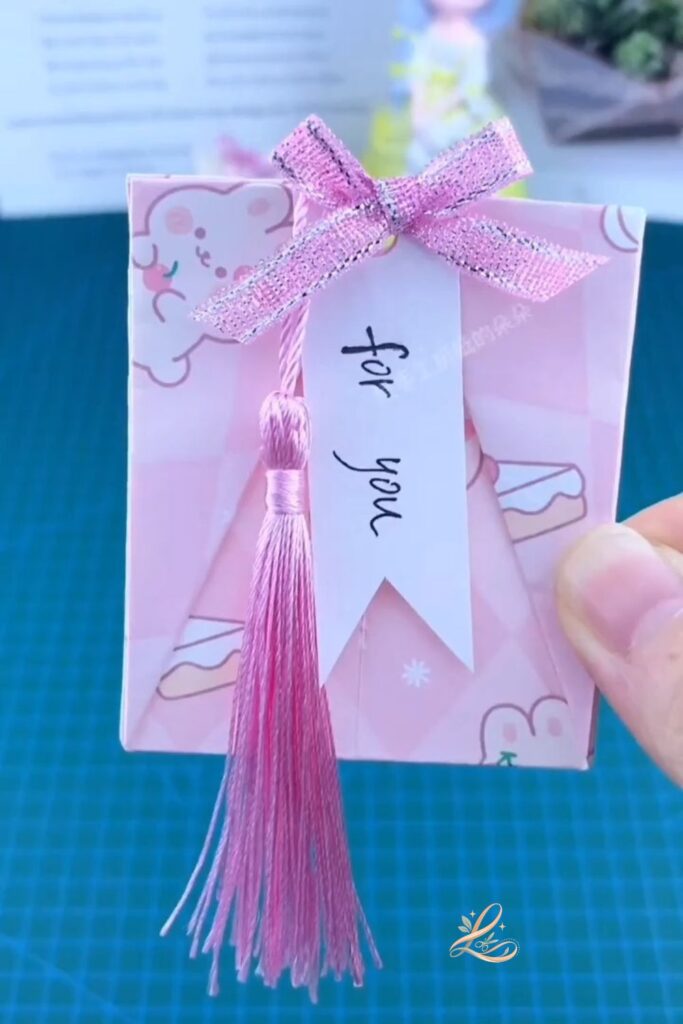 Step 8 Attach the Tassel and Ribbon to Finish