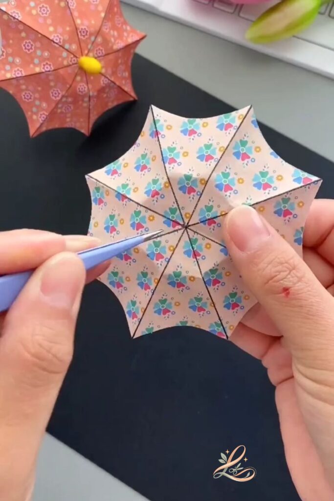 step-09-paper-umbrella-tutorial-beginner