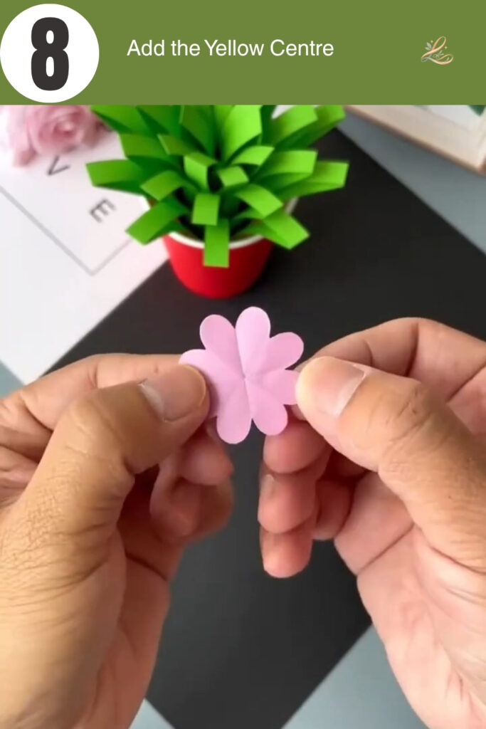 Add the Yellow Centre