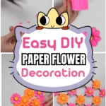 Easy Paper flower decoration