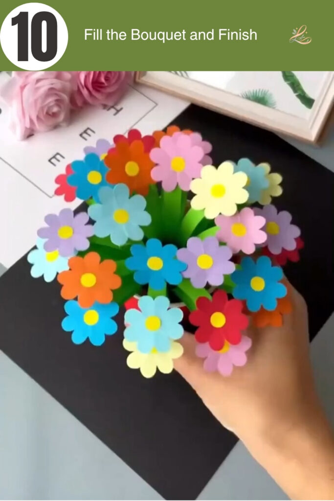 Fill the Bouquet and Finish