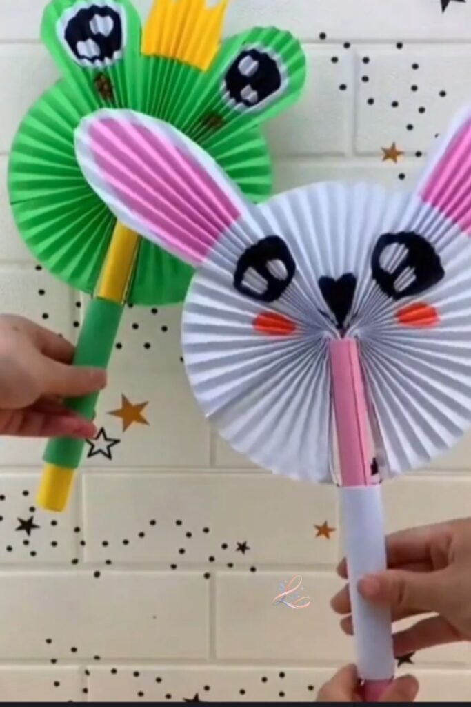 How to Make a Paper Fan Bunny Toy — Adorable DIY for Complete Beginners