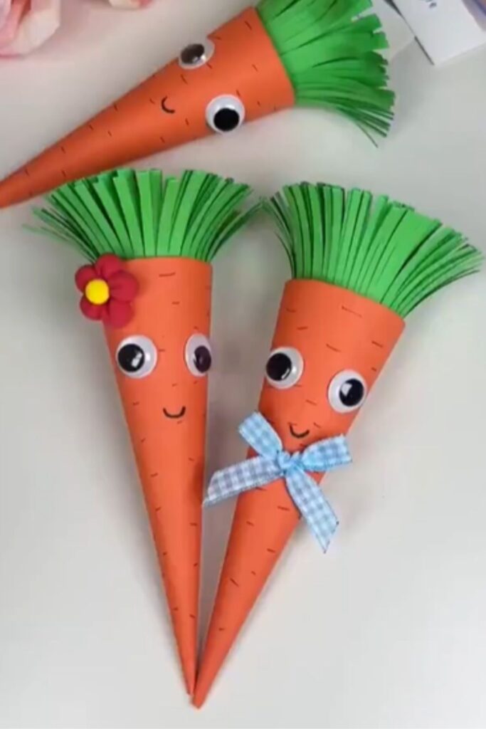Paper Cone Carrot