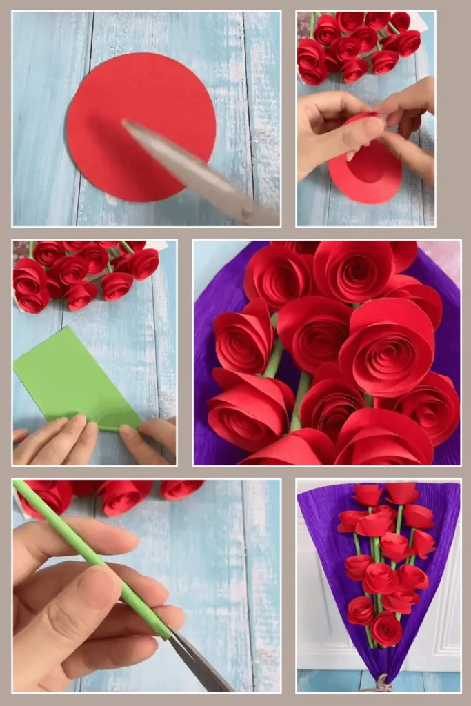 Paper Rose Tutorial