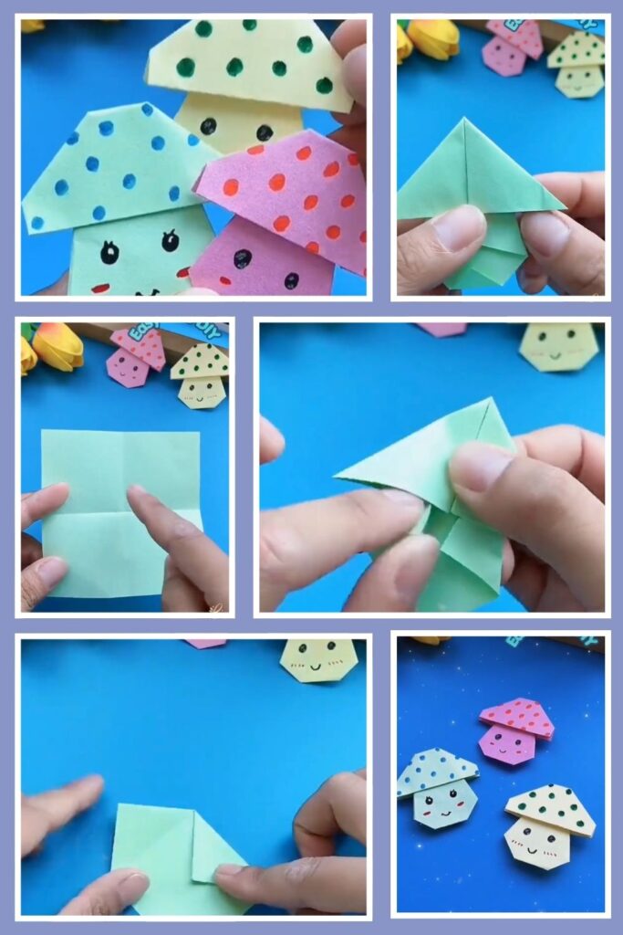 Paper Mushroom DIY