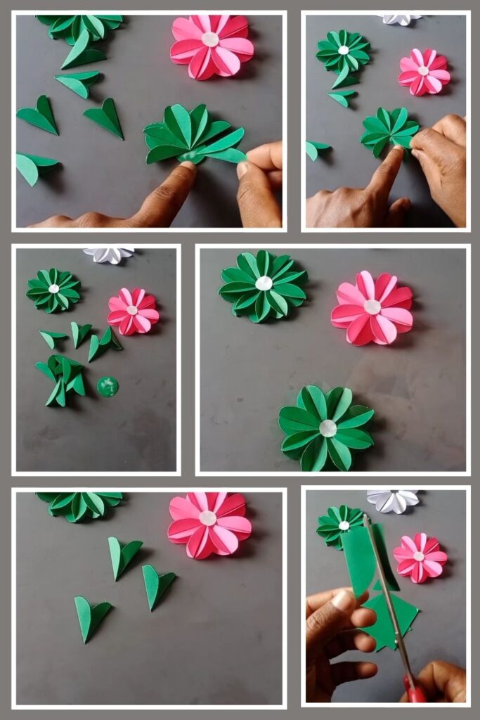 Pretty Paper Daisy Flower Craft for Kids Step by step daisy flower tutorial