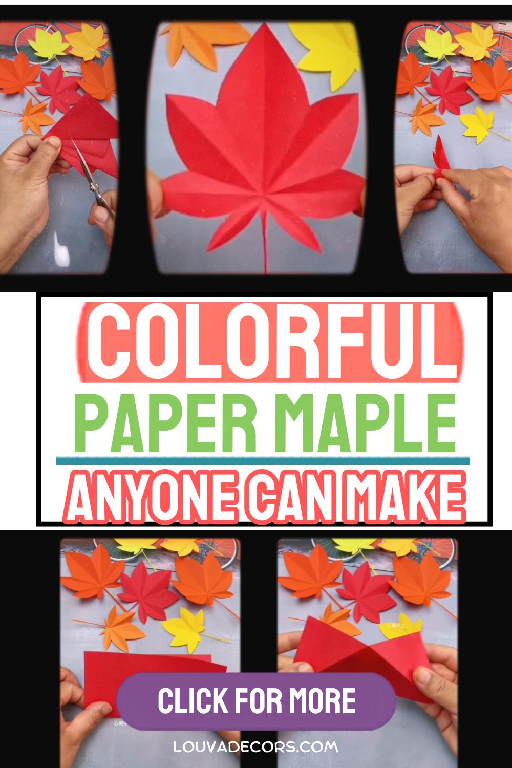 Paper Maple Leaves