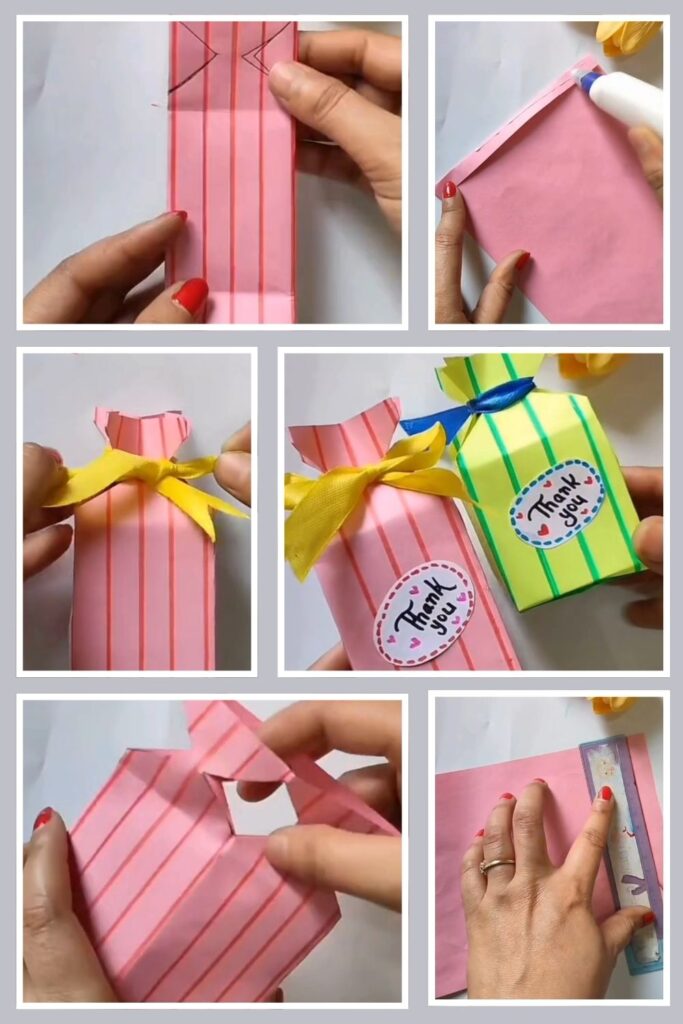 Step by step birthday bag DIY