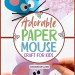 Adorable Paper Mouse Craft for Kids