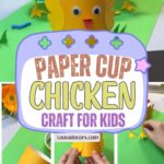 Adorable Paper Cup Chicken Craft for Beginners (#1) Paper Cup Chicken Craft
