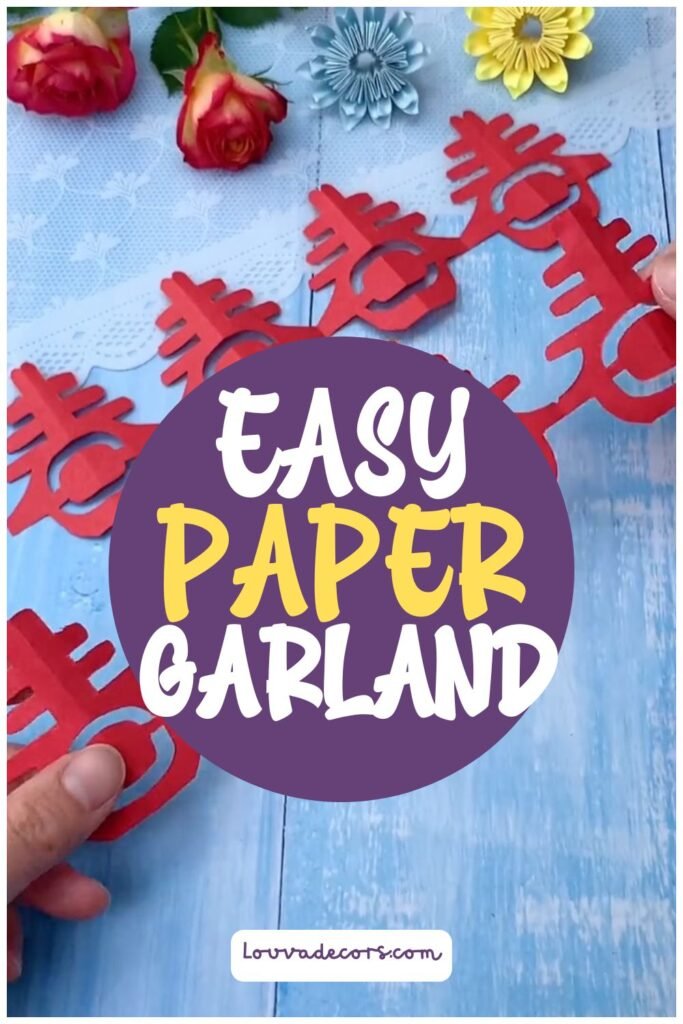 Cute Paper Chinese New Year Garland Anyone Can Make