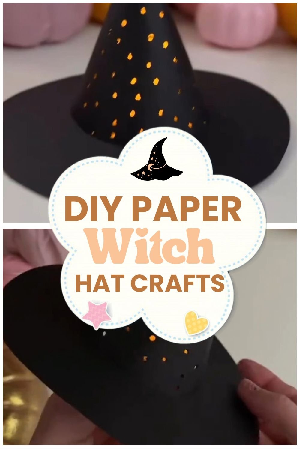 Paper DIY Witch Hat
