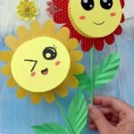DIY Paper Sunflower Card - hero