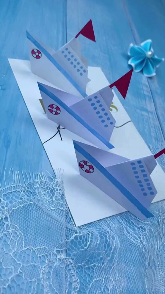 Easy DIY Origami Cruise Ship (5-Minute Paper Boat Tutorial)