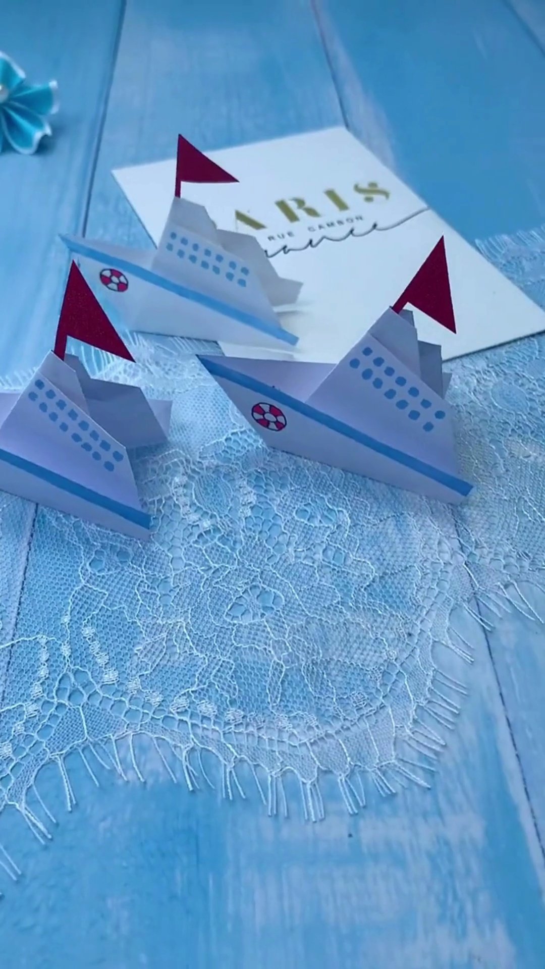 DIY Origami Cruise Ship - Step 6